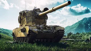 Ваншотим пеструнов FV4005. 6065 damage World of Tanks