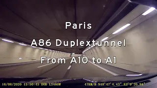 A86 Duplex tunnel