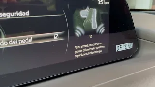 Mazda CX-30 2023 Funciones completas de la pantalla