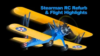 Guillow's Stearman RC Flies Again!