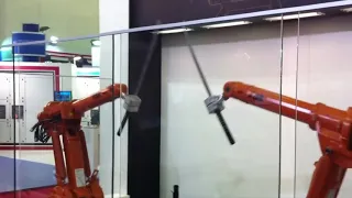 Katana playing ABB Robots