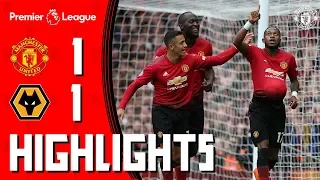 Highlights | Manchester United 1-1 Wolverhampton Wanderers | Premier League