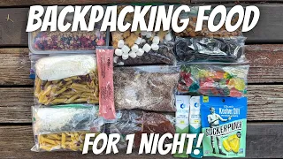 How I Put Together a Backpacking Meal Plan for An Overnight Backpacking Trip