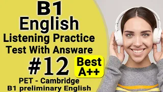 Listening B1 Cambridge Practice Test with Answers 2021, PET listening ingles b1 level listening 2020