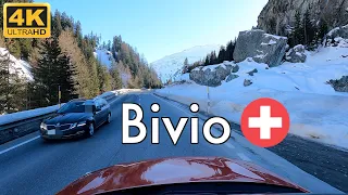 Driving to Bivio from Savognin | Canton of Graubünden | Switzerland 4k