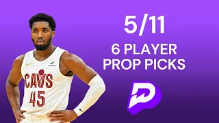 5/11 NBA PRIZEPICKS | BEST 6 PLAYER PROPS *NUKE* 🔥