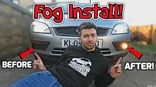 Focus Fog Light Install!