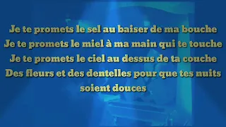 Slimane - Je te promets ( paroles,lyrics)