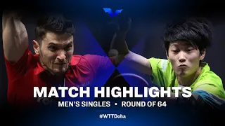 Hunor Szocs vs Cho Daeseong | WTT Star Contender Doha 2021 | Men's Singles | R64 Highlights