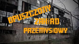 Opuszczony zakład przemysłowy w Gdańsku przy ulicy Ku Ujściu