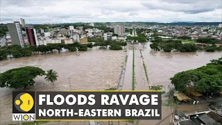 Severe floods wreak havoc in North-Eastern Brazil | Thousands lose their belongings | English News