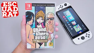 Grand Theft Auto: The Trilogy - The Definitive Edition - Nintendo Switch OLED Unboxing & Gameplay