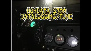 How i use Hondata S300. (Data log & dial in the tune)