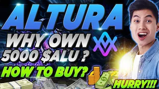 🔥Why You SHOULD OWN At Least 5000 ALTURA Tokens? How To Buy ALU ALTURA coin? 1000X Gem! | CRYPTOPRNR