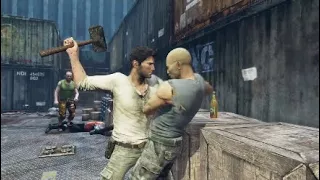 Uncharted 3: Drake's Deception - Talbot Chase & Abduction Fight Scene