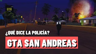 ¿Qué dice la radio de policía en GTA San Andreas? (Disturbios)