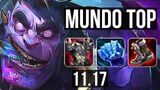 DR. MUNDO vs FIORA (TOP) | 16/1/13, Legendary, 500+ games | KR Diamond | v11.17