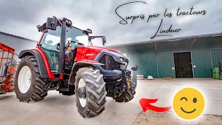 UN TRACTEUR OPTIMAL POUR CETTE AUTOCHARGEUSE DE POMMES - Lindner Lintrac 100