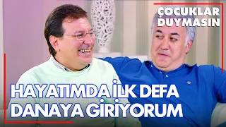 Haluk ve Tuna ortak danaya giriyor - Çocuklar Duymasın