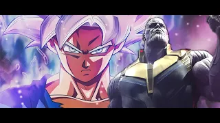 (Animación 3D) Thanos contra todos los guerreros Z (con voces originales)