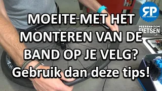 MOEITE MET HET MONTEREN VAN DE BAND OP JE VELG? Gebruik dan deze tips!