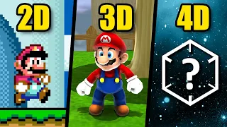 ¿Cómo es un juego en 4D? (cuarta dimensión)