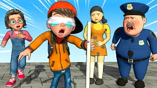 Scary Teacher 3D: Squid Game Doll love Poor Boy Nick Vs Tani Mother Mad Rich Guy