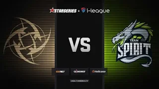 [RU] NIP vs Spirit | Map 1 – Mirage | StarSeries i-League Season 7