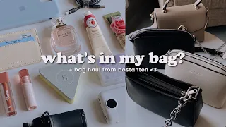 what's in my bag? + bag haul! 👜🌷 // 2022 (ft. bostanten)