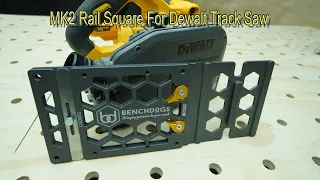 BenchDogs.CO UK MK2 Rail Square For Dewalt Track Saw