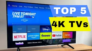 Top 5 Best 4K TV 2024 Review - Best 4K OLED QLED TVs To Buy For All Budget, 4K Smart TV Comparison