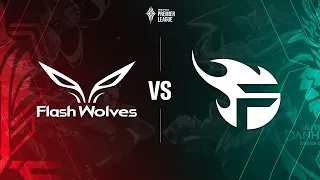 Flash Wolves vs Team Flash [Bảng B - 12.07.2020] - APL 2020