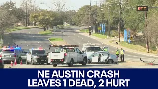 1 dead, 2 injured in 3-vehicle crash in Northeast Austin | FOX 7 Austin