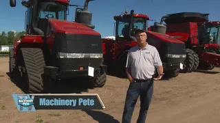 Machinery Pete TV Show: CaseIH Track Tractors Sell on Minnesota Auction