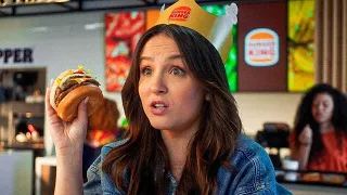 Larissa Manoela no novo comercial do Burger King