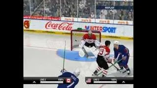 IIHF USA vs Canada IIHF Gameplay NHL 12* (NHL 09 PC Modded to 2012) 3rd Period