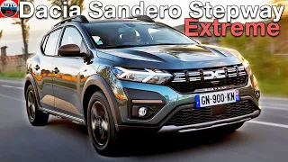 NEW 2023 Dacia Sandero Stepway Extreme - Visual REVIEW, Driving, Exterior, Interior