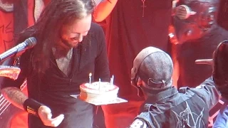 Jonathan Davis' Birthday Surprise! (Glasgow, Scotland 18.1.15)