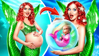 ¡Cómo Pasar de Sirena Fea a Sirena Embarazada!