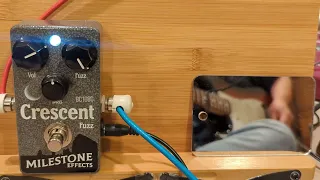 Milestone Effects Crescent Fuzz TFK BC108C (Comparison)