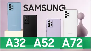 НОВЫЕ Samsung A32/А52/А72. А какой выберешь ты?