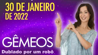 ⚠️ EU CUIDADO DE VOCÊ HOJE⚠️  Horoscopo do dia de hoje ♊️ GÊMEOS 30 JANEIRO 2022  💗