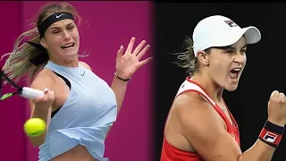 Aryna Sabalenka vs Ashleigh Barty Zhuhai Highlights 2018