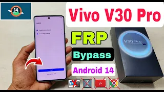 Vivo V30 Pro FRP Bypass Android 14 | 2024 | Vivo V25 Pro Frp Unlock | How To Bypass Frp Vivo V23 Pro