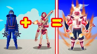 FUSION OF SENSEI + FIRE ARCHER | TABS - Totally Accurate Battle Simulator