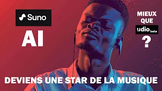 Produis de la musique professionnelle avec l'IA SUNO