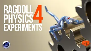 RagDoll Experiments 4 | Physics fun in Cinema 4D