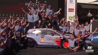 Rally Australia Best of: Celebrations - Hyundai Motorsport 2017