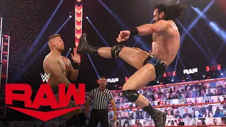 Drew McIntyre vs. The Miz: Raw, Mar. 15, 2021