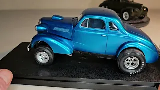 update on my AMT '40 Ford Deluxe coupe.